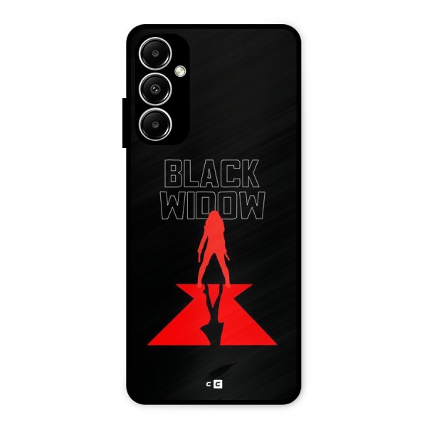 Black Widow Metal Back Case for Galaxy A05s