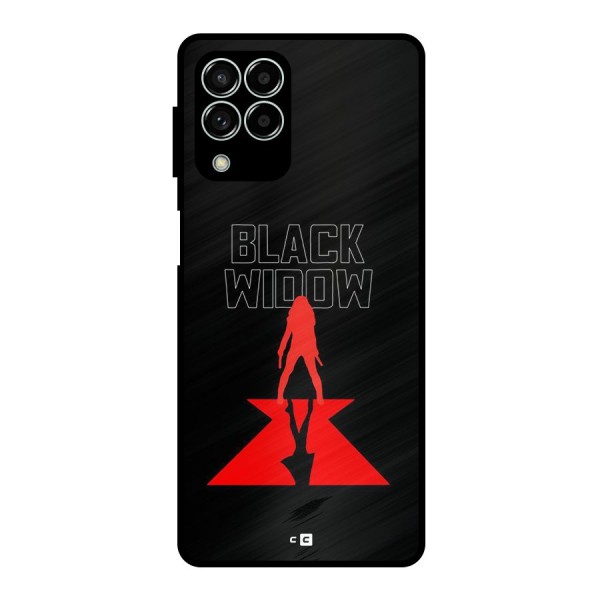 Black Widow Metal Back Case for Galaxy M33