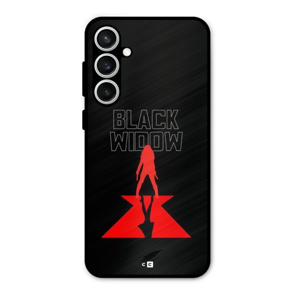 Black Widow Metal Back Case for Galaxy S23 FE