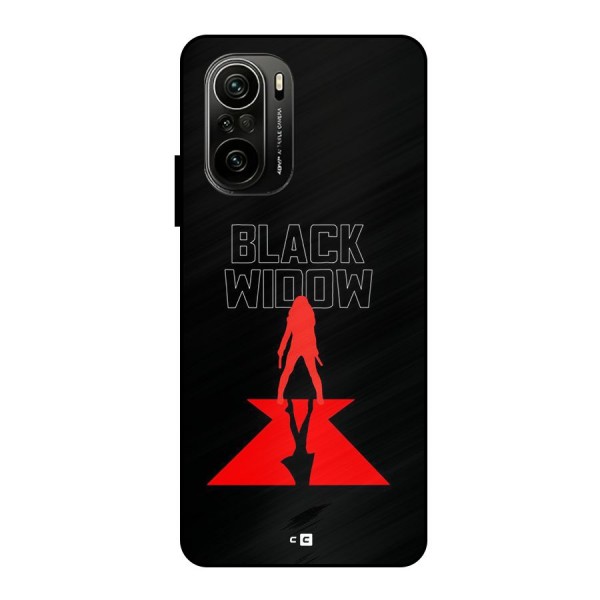 Black Widow Metal Back Case for Mi 11X Pro