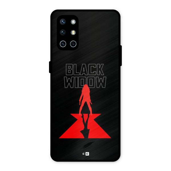 Black Widow Metal Back Case for OnePlus 9R