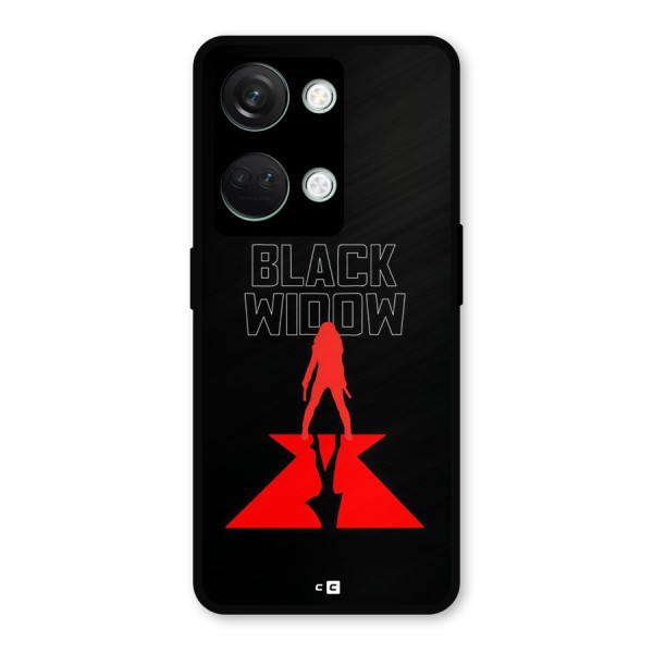 Black Widow Metal Back Case for OnePlus Nord 3