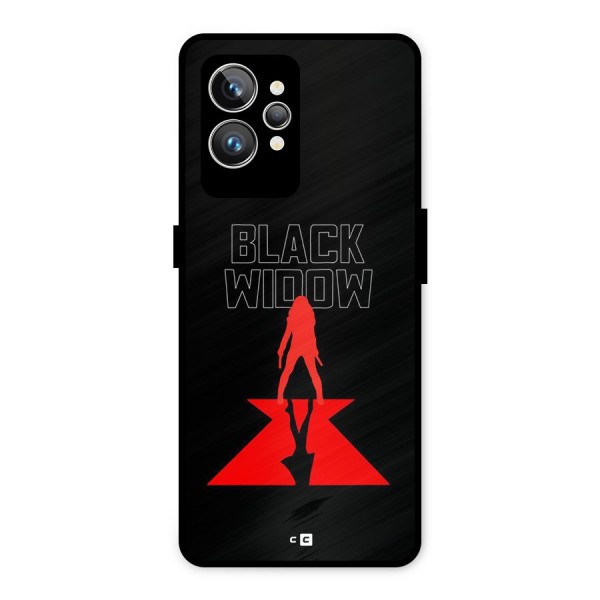 Black Widow Metal Back Case for Realme GT2 Pro