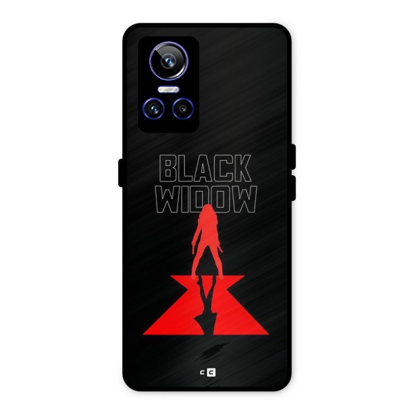 Black Widow Metal Back Case for Realme GT Neo 3