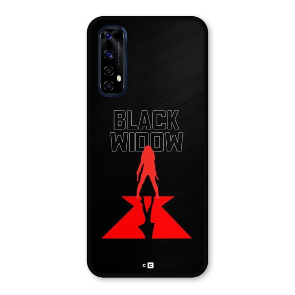 Black Widow Metal Back Case for Realme Narzo 20 Pro