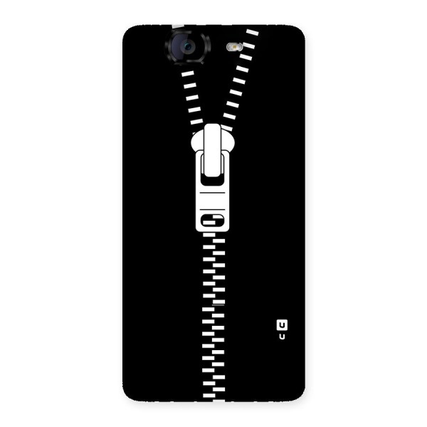 Black Zipper Back Case for Canvas Knight A350