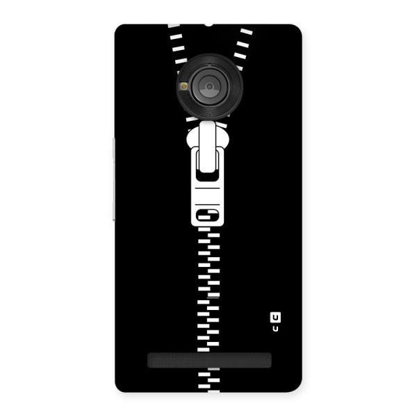 Black Zipper Back Case for Yu Yuphoria