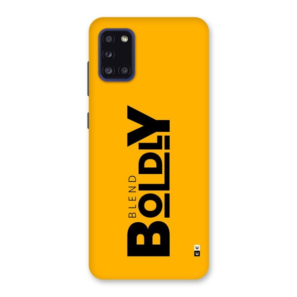 Blend Bold Back Case for Galaxy A31