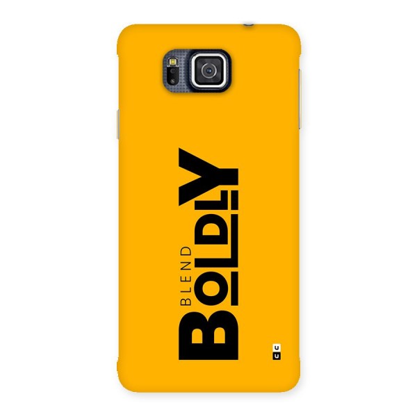 Blend Bold Back Case for Galaxy Alpha