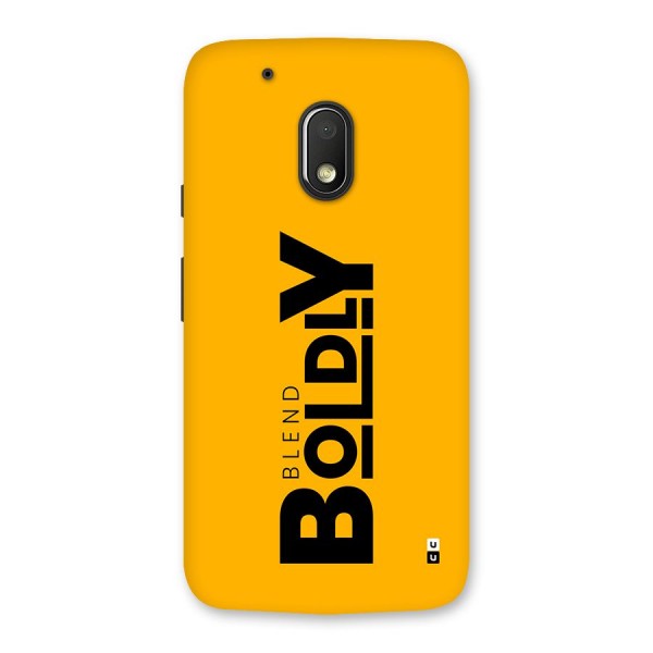 Blend Bold Back Case for Moto G4 Play