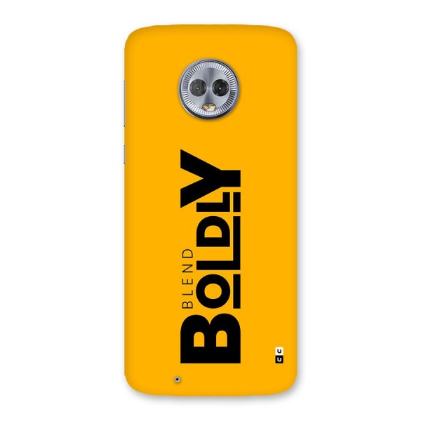 Blend Bold Back Case for Moto G6