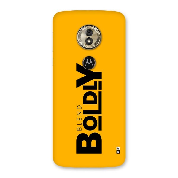 Blend Bold Back Case for Moto G6 Play