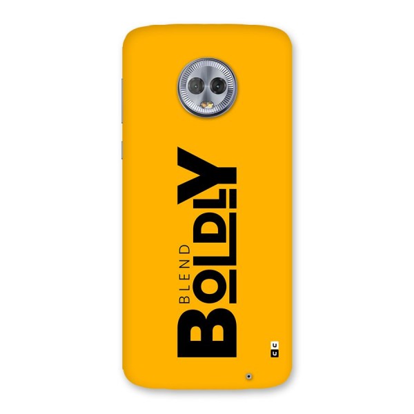 Blend Bold Back Case for Moto G6 Plus