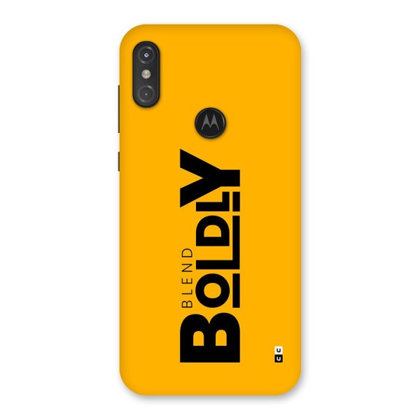 Blend Bold Back Case for Motorola One Power