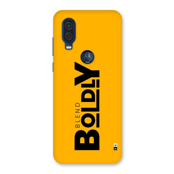 Blend Bold Back Case for Motorola One Vision