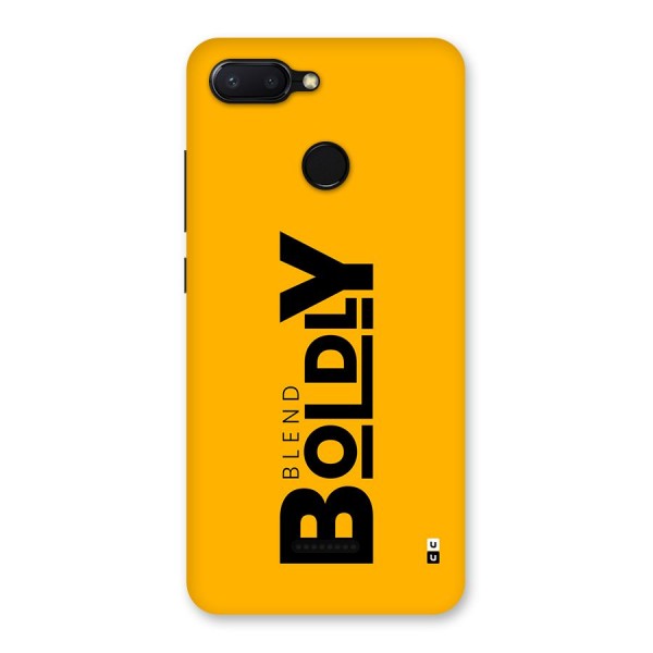 Blend Bold Back Case for Redmi 6