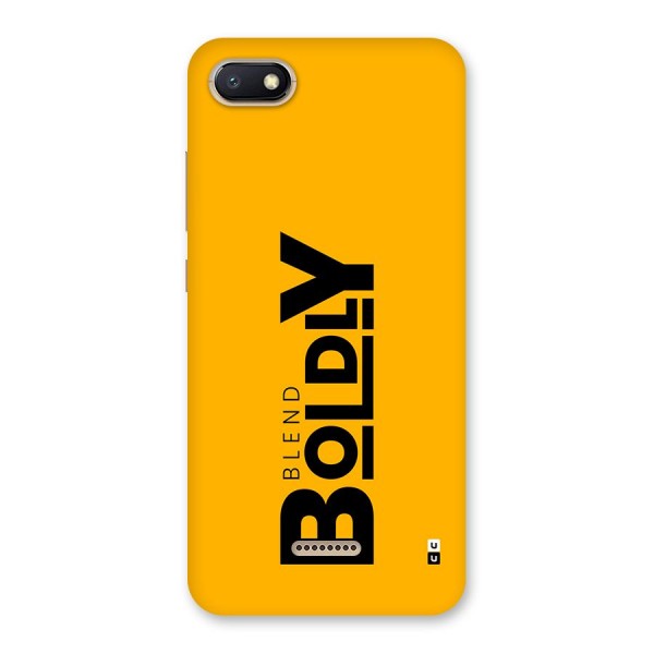 Blend Bold Back Case for Redmi 6A