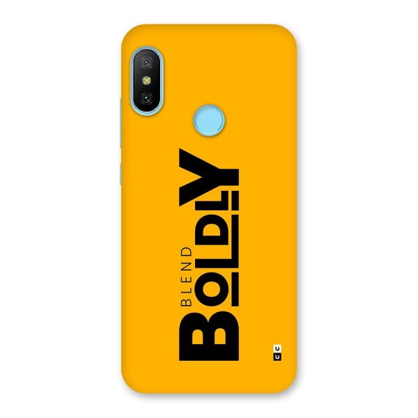 Blend Bold Back Case for Redmi 6 Pro