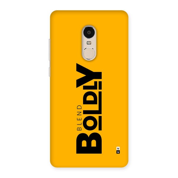 Blend Bold Back Case for Redmi Note 4