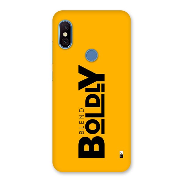 Blend Bold Back Case for Redmi Note 6 Pro