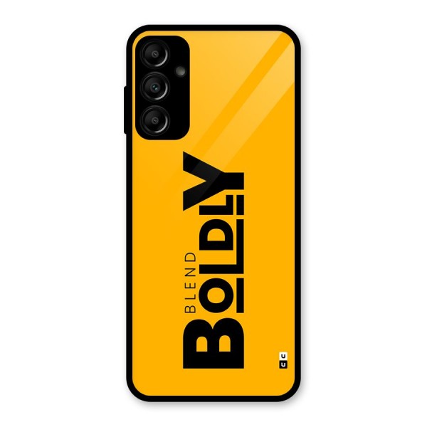 Blend Bold Glass Back Case for Galaxy A14 5G