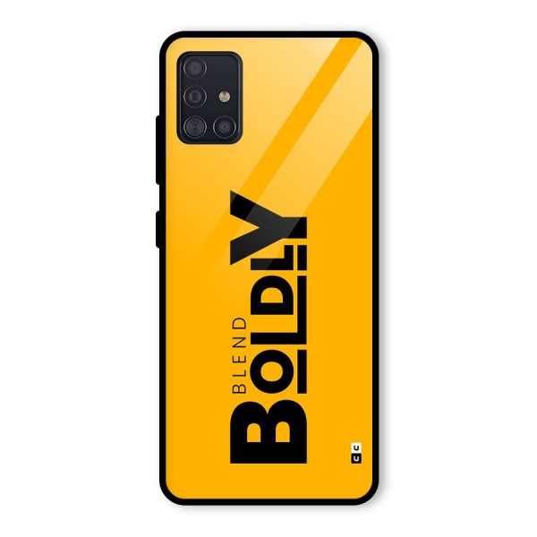 Blend Bold Glass Back Case for Galaxy A51