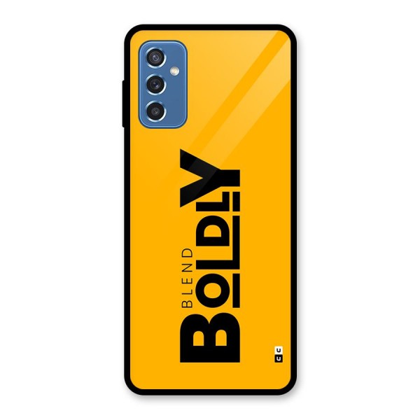 Blend Bold Glass Back Case for Galaxy M52 5G