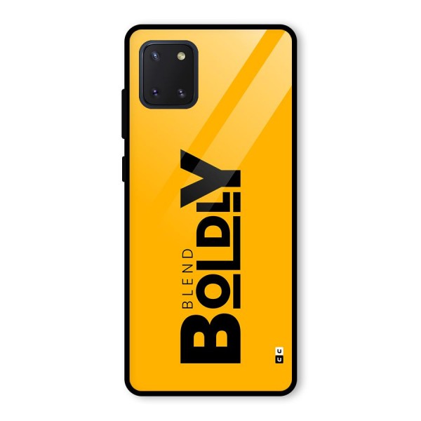 Blend Bold Glass Back Case for Galaxy Note 10 Lite