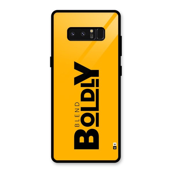 Blend Bold Glass Back Case for Galaxy Note 8