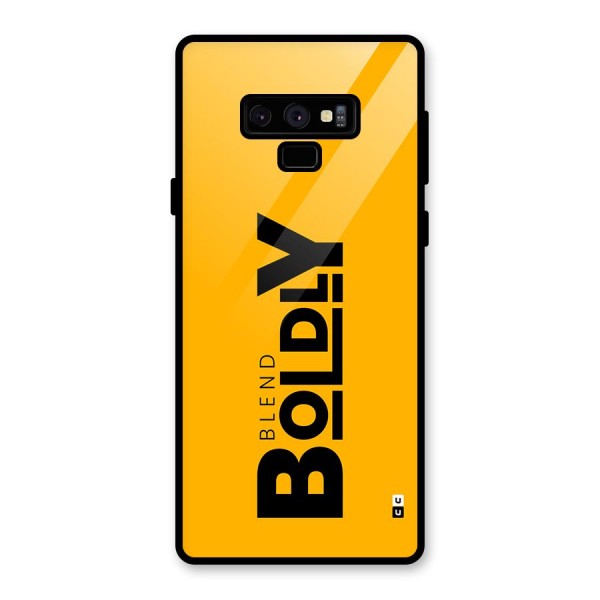 Blend Bold Glass Back Case for Galaxy Note 9