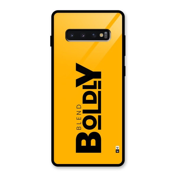 Blend Bold Glass Back Case for Galaxy S10 Plus