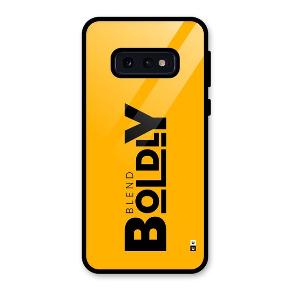 Blend Bold Glass Back Case for Galaxy S10e