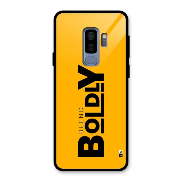 Blend Bold Glass Back Case for Galaxy S9 Plus