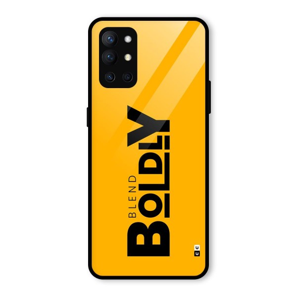 Blend Bold Glass Back Case for OnePlus 9R