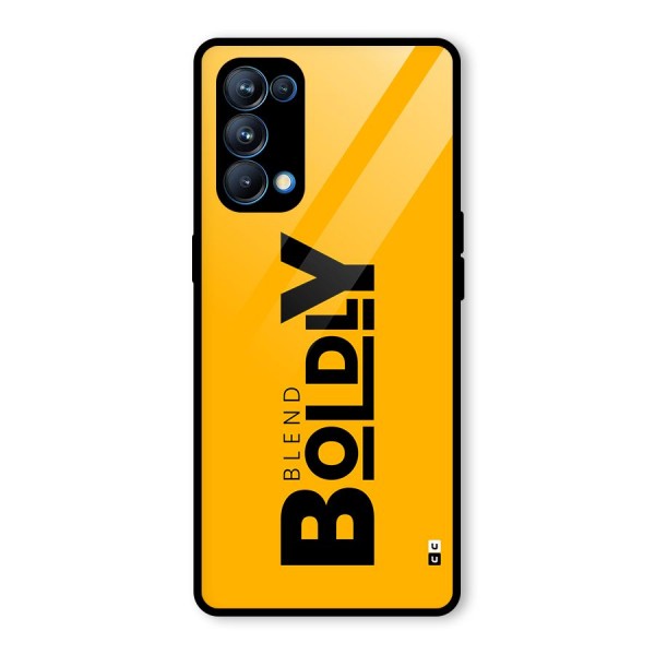 Blend Bold Glass Back Case for Oppo Reno5 Pro 5G