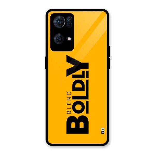 Blend Bold Glass Back Case for Oppo Reno7 Pro 5G