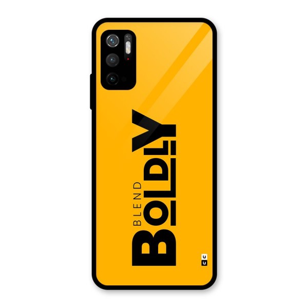 Blend Bold Glass Back Case for Poco M3 Pro 5G