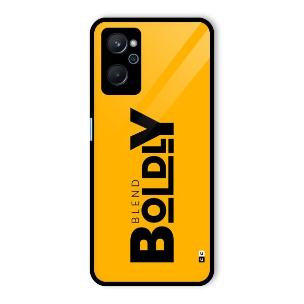 Blend Bold Glass Back Case for Realme 9i