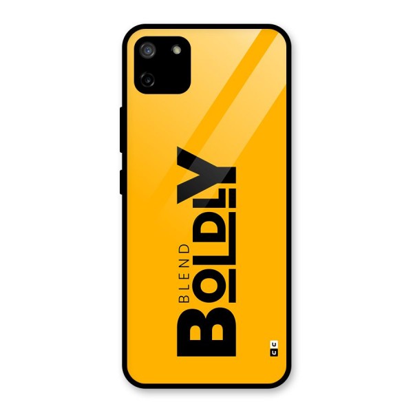 Blend Bold Glass Back Case for Realme C11