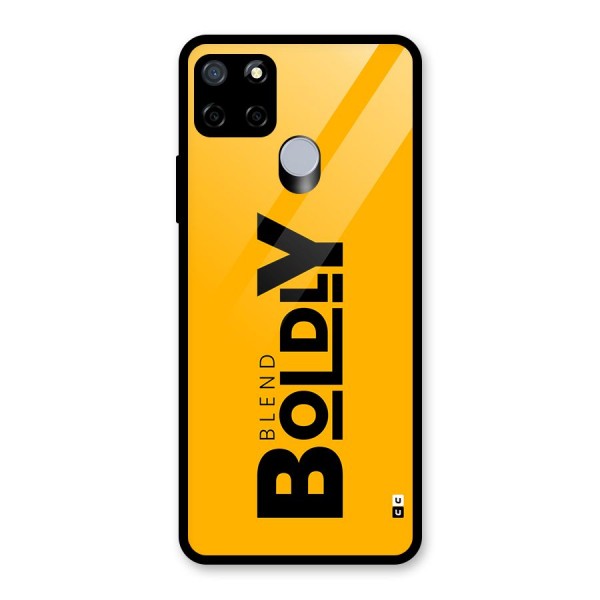 Blend Bold Glass Back Case for Realme C15