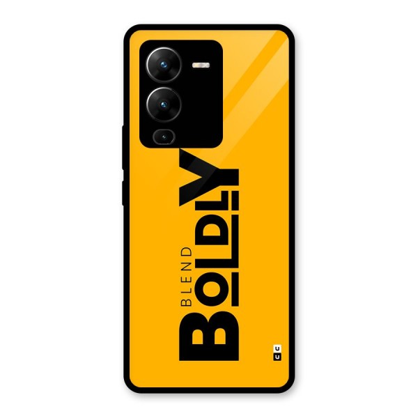 Blend Bold Glass Back Case for Vivo V25 Pro