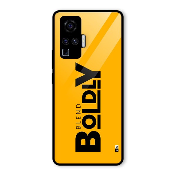 Blend Bold Glass Back Case for Vivo X50 Pro