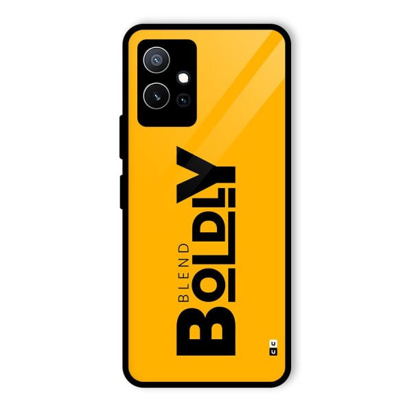 Blend Bold Glass Back Case for Vivo iQOO Z6