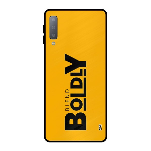 Blend Bold Metal Back Case for Galaxy A7 (2018)