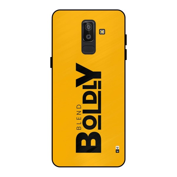 Blend Bold Metal Back Case for Galaxy J8