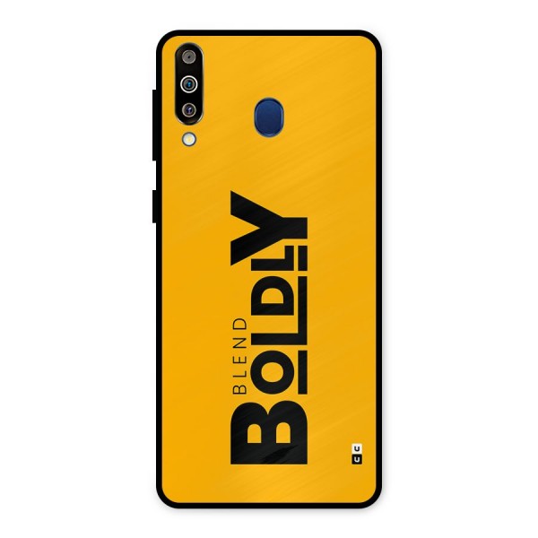 Blend Bold Metal Back Case for Galaxy M30