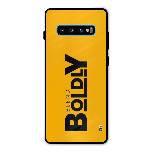 Blend Bold Metal Back Case for Galaxy S10 Plus