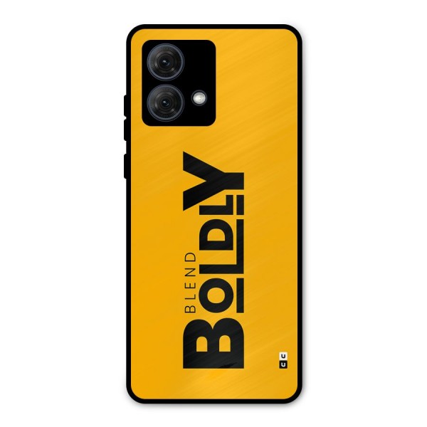 Blend Bold Metal Back Case for Moto G84