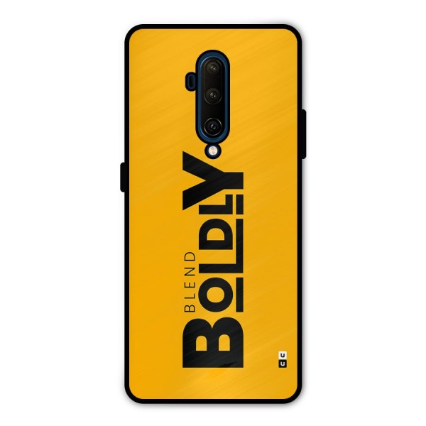 Blend Bold Metal Back Case for OnePlus 7T Pro