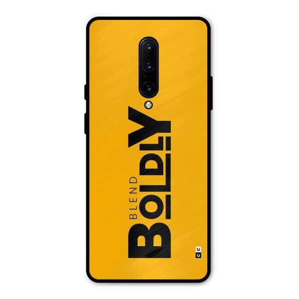 Blend Bold Metal Back Case for OnePlus 7 Pro